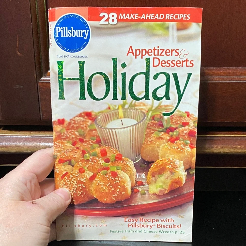 Pillsbury magazine cookbook Recipes four piece Collection